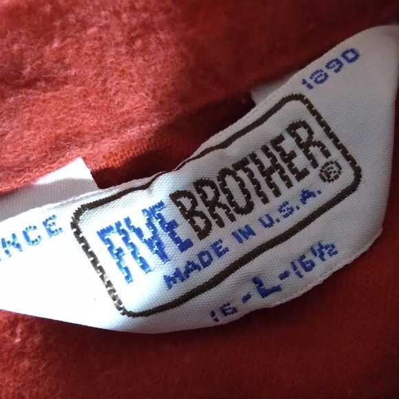 Vintage Five Brother Flannel Button Down Shirt - Picture 6 of 6